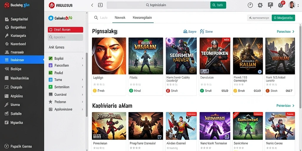 Screenshot menunjukkan karakter utama dalam aksi pertempuran.