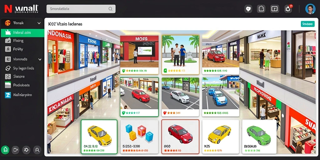 Tampilan karakter utama yang menarik dan penuh warna.