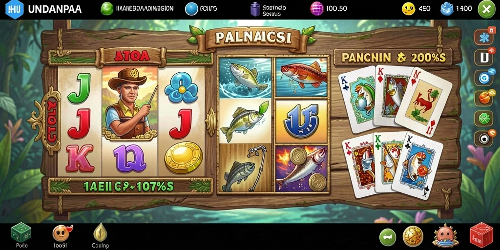 Tampilan utama game 66D yang menarik.