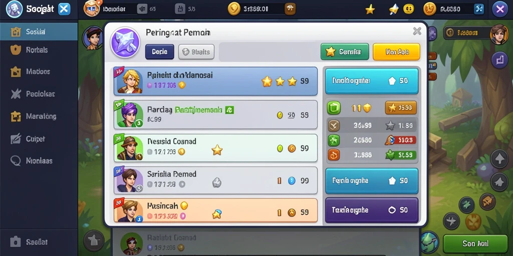Tampilan awal permainan yang menakjubkan.