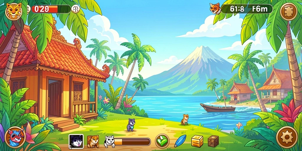Tangkapan layar menampilkan mode multiplayer yang seru.