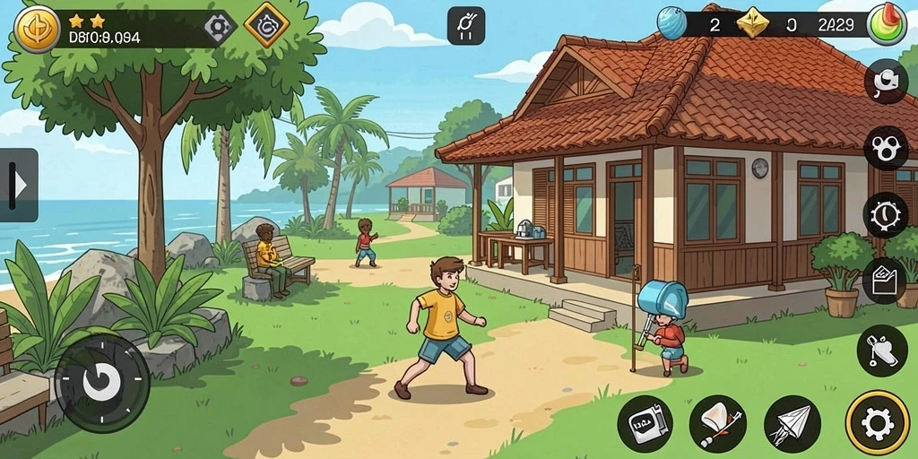 Screenshot 1: Antarmuka utama permainan ANGKASA168.
