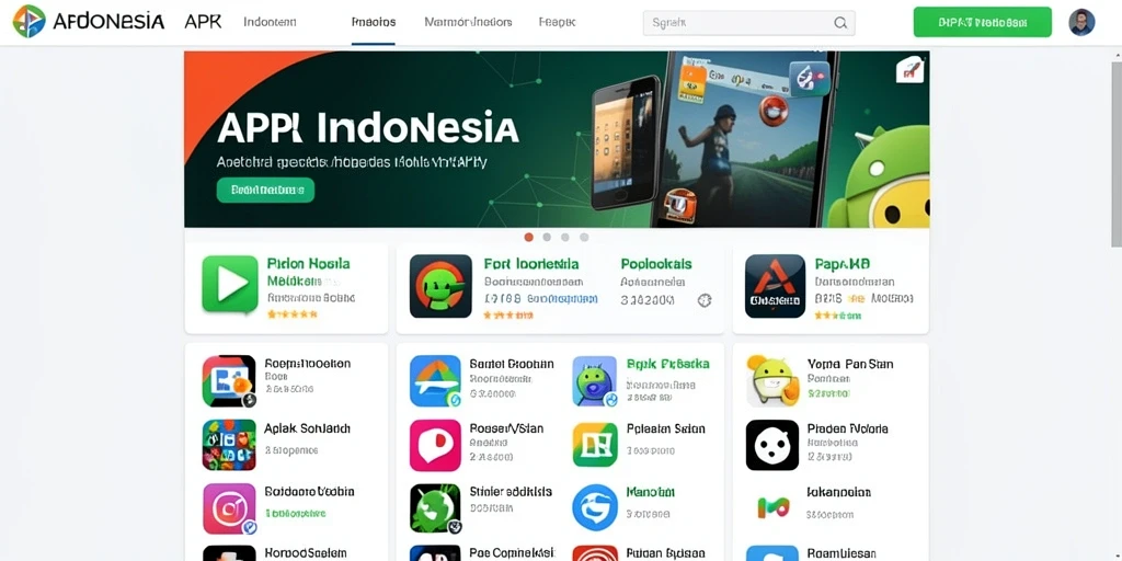 Tampilan grafis yang memukau dalam game.