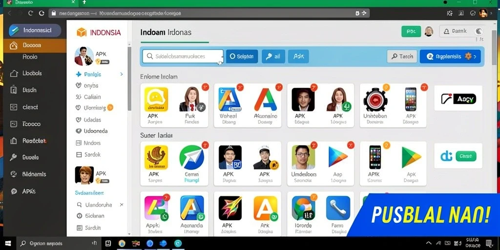 Tampilan awal yang memukau dan user-friendly.