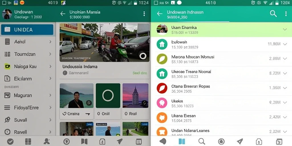Tampilan antarmuka yang menarik dan intuitif.