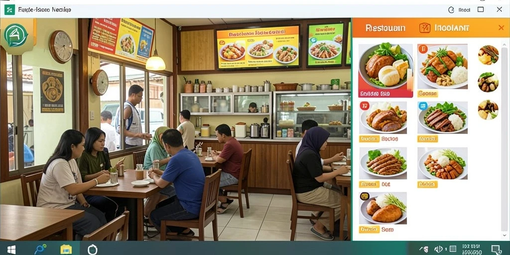 Tampilan antarmuka yang menarik dan mudah digunakan.