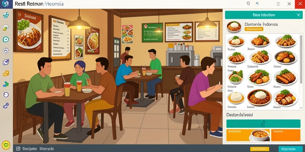 Tampilan antarmuka yang ramah pengguna.
