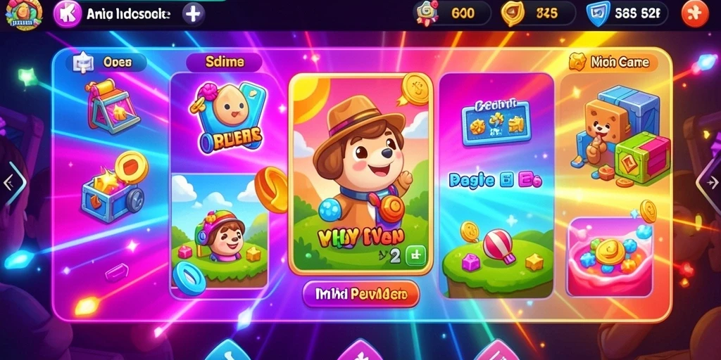 Tangkapan layar dari petualangan epik dalam game.